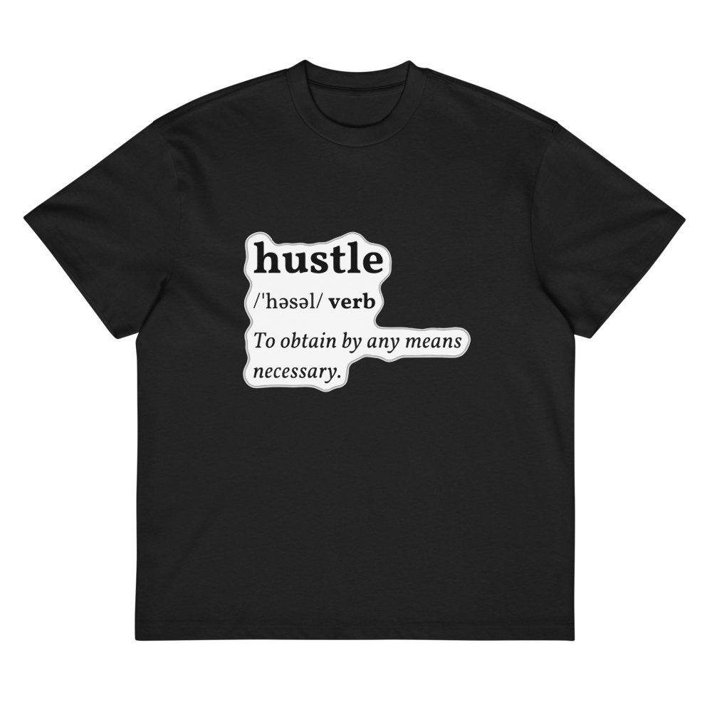 Monday Rise Hustle T-shirt svart